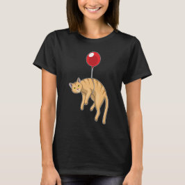 Cat Balloon T Shirt