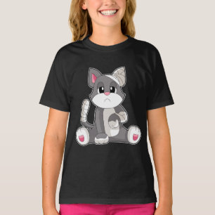 Cat Bandage T Shirt