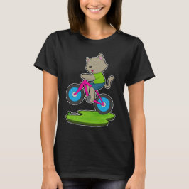 Cat Bicycle T Shirt