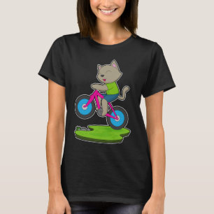 Cat Bicycle T Shirt