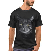 Cat Black Shirt