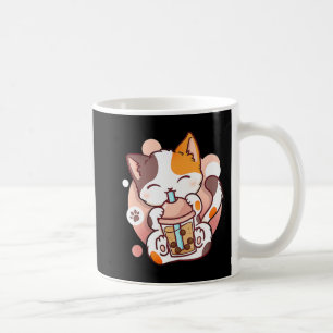 Cat Boba Tea Bubble Tea Anime Kawaii Neko for Girl Kaffemugg