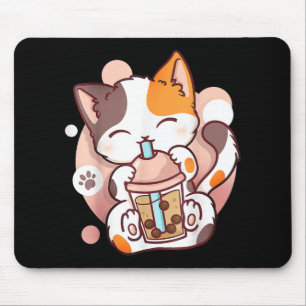 Cat Boba Tea Bubble Tea Anime Kawaii Neko Musmatta