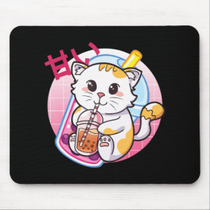 Cat Boba Tea Bubble Tea Cat Lover Anime Kawaii Nek Musmatta
