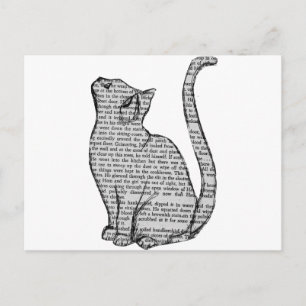 Cat Bok Vykort