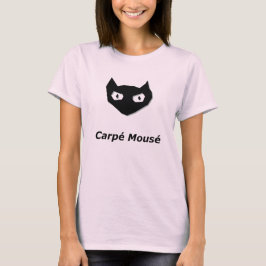 Cat Boo Carpe Mouse T-shirt