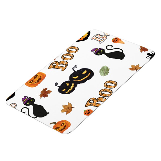 Cat Boo Halloween Magnet (Vänstra Sidan)