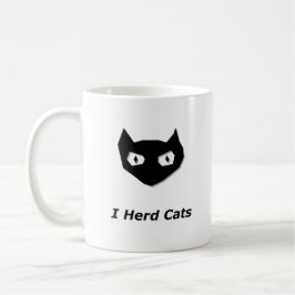 Cat Boo I Herd Cats Kaffemugg