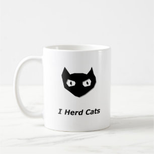 Cat Boo I Herd Cats Kaffemugg