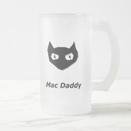 Cat Boo Mac pappa Frostat Ölglas