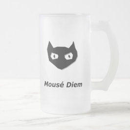 Cat Boo Mouse Diem Frostat Ölglas