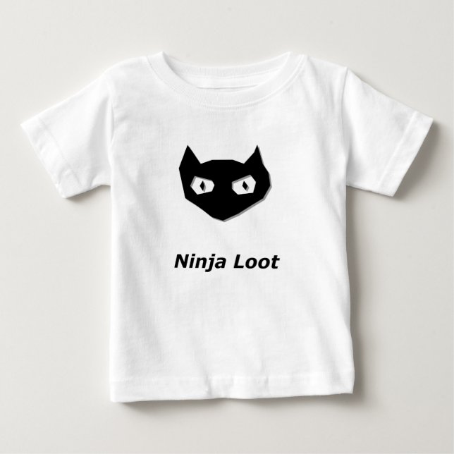 Cat Boo Ninja Loot T-shirt (Framsida)
