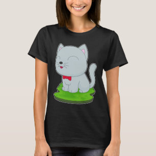Cat Bow tie T Shirt
