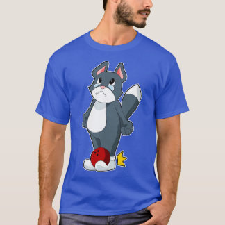 Cat Bowling Bowling ball T Shirt