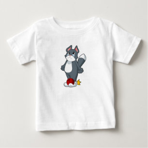 Cat Bowling Bowling ball T Shirt
