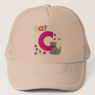 Cat Brev C Hat Truckerkeps