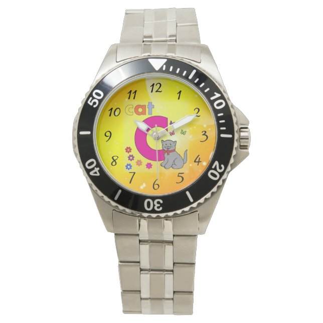 Cat Brev C Watch Armbandsur (Framsida)