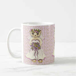 Cat Bride mugg