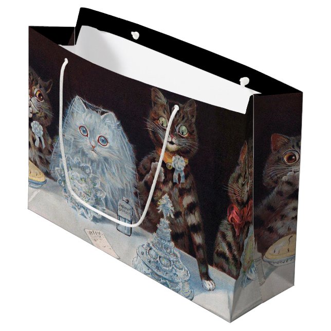 Cat Bröllop, Giftermål, Bride, Louis Wain (Framsidan Vinklad)