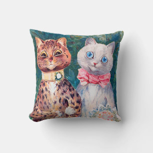 Cat Bröllop, Giftermål, Bride, Louis Wain Kudde