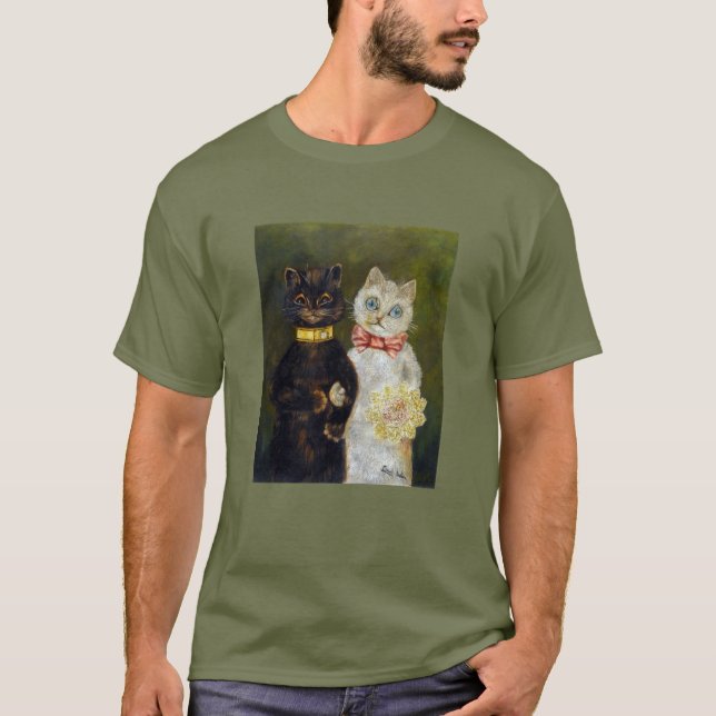 Cat Bröllop, Giftermål, Bride, Louis Wain Tröja (Framsida)