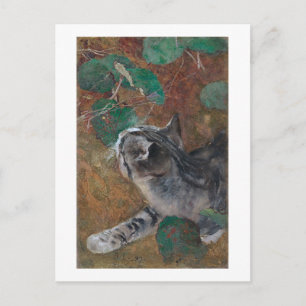 Cat, Bruno Liljefors Vykort