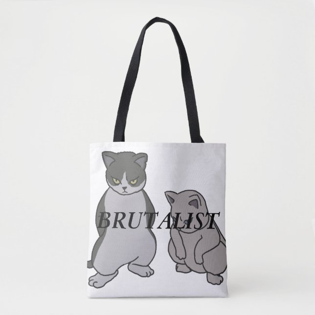 CAT BRUTALIST TYGKASSE (Framsida)