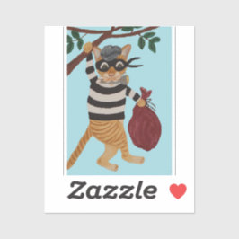 Cat Burglar Klistermärken