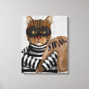 Cat Burtjuv Canvastryck