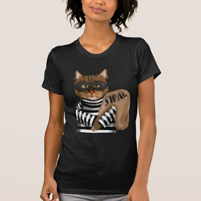 Cat Burtjuv T-shirt (Framsida)