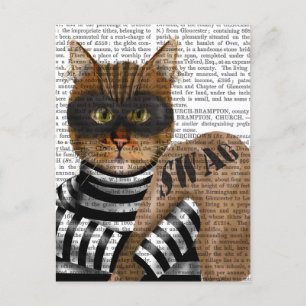 Cat Burtjuv Vykort