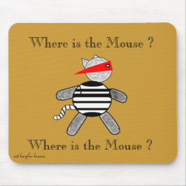 Cat Burvju Mouse Pad Musmatta