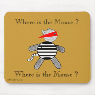 Cat Burvju Mouse Pad Musmatta