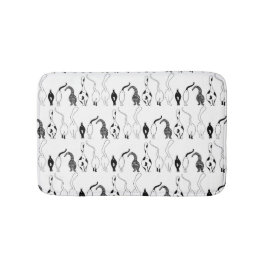 Cat Butts Mönster Badrumsmatta