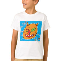 Cat by Eli - Kids T-shirt