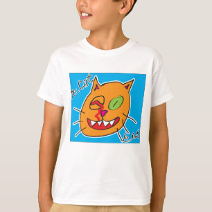 Cat by Eli - Kids T-shirt