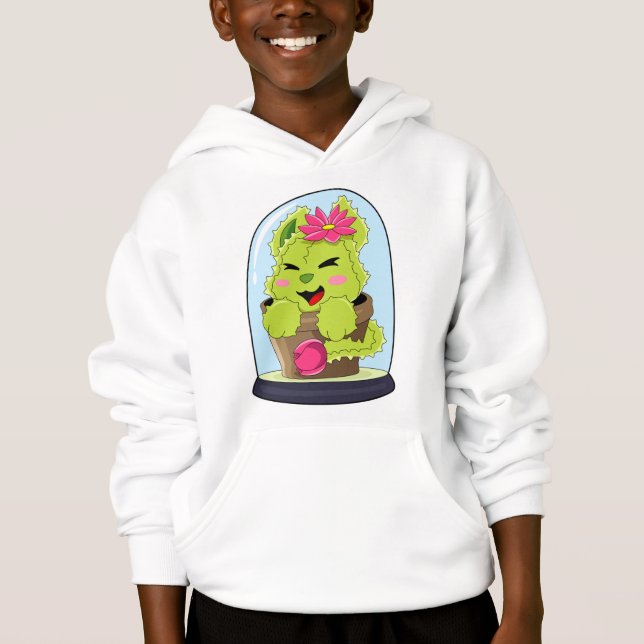 Cat Cactus T Shirt (Framsida)