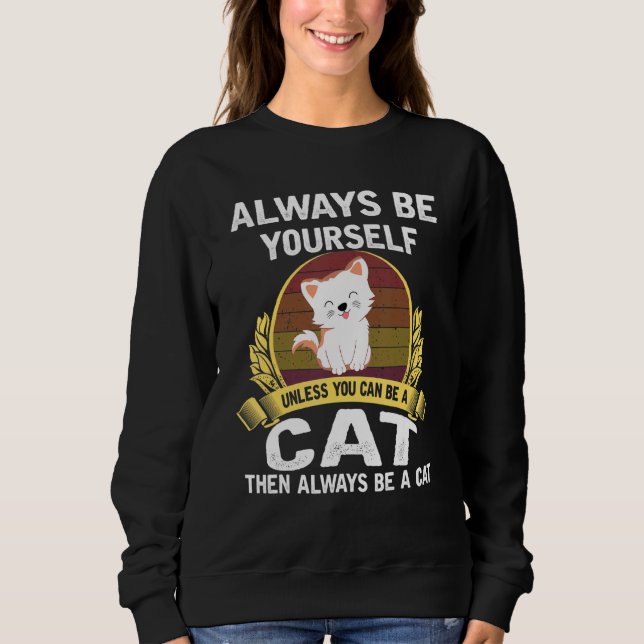 Cat  Cat Cat Cat T Shirt (Framsida)
