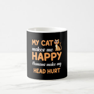 Cat Cat Cat Lover Pet Kitten Cute Funny Gift Idea Kaffemugg