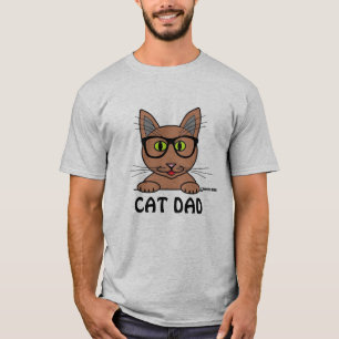 CAT Cat Eyeglass PAPPA T Shirt