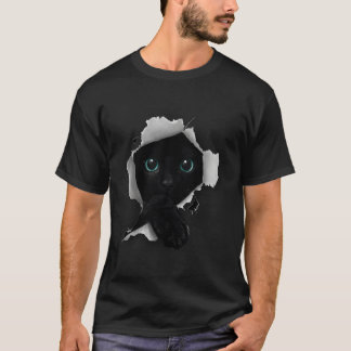 Cat Cat Owner Black Cat Kitten Cat T Shirt