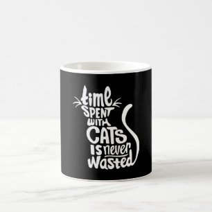 Cat Cats Pet Cat Lover Kitten Cute Funny Gift Idea Kaffemugg
