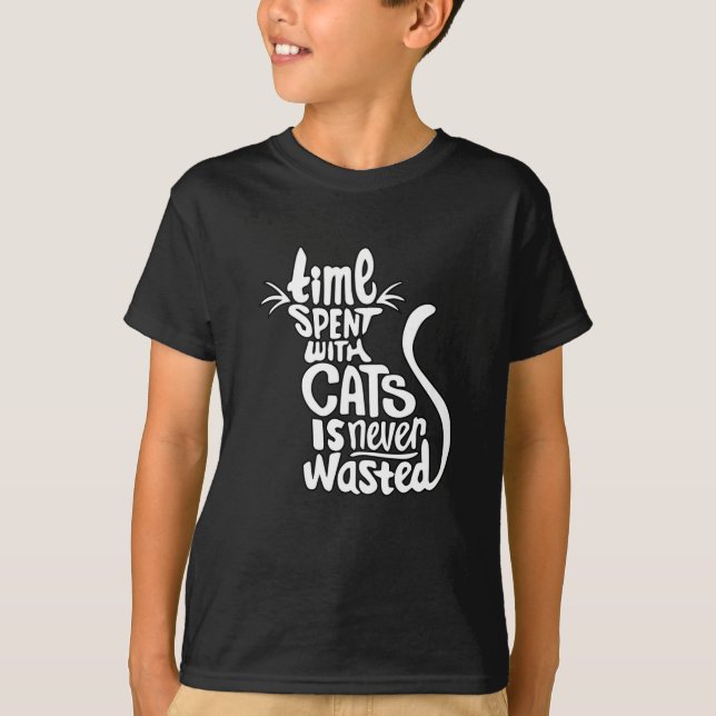 Cat Cats Pet Cat Lover Kitten Cute Funny Gift Idea T Shirt (Framsida)