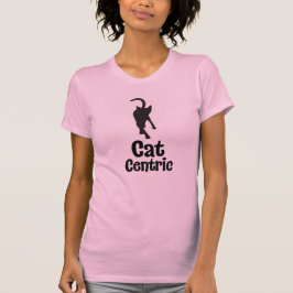 Cat Centric slinky cat vibe T Shirt