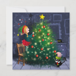 Cat Chaos Christmas Tack Kort