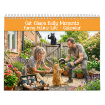 Cat Chaos Dagliga Ögonblick – Roligt Kattliv
