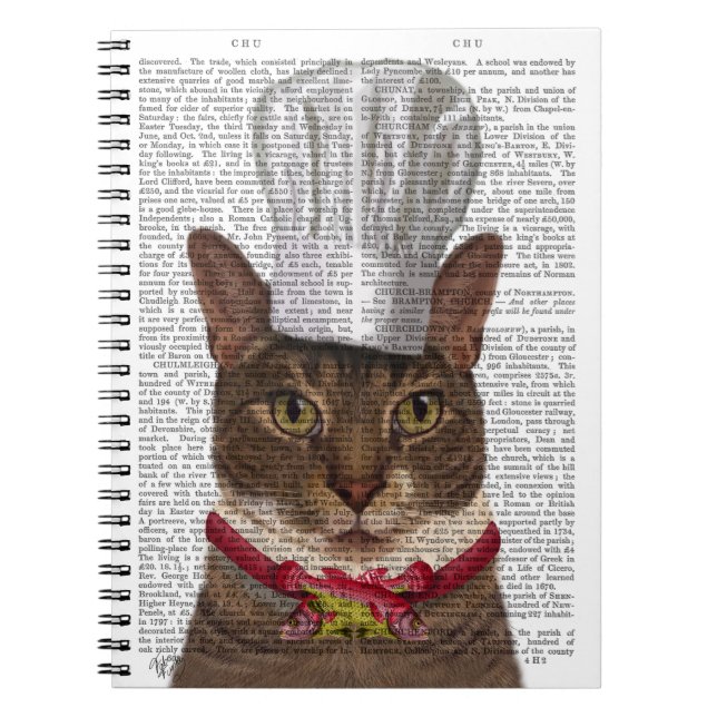 Cat Chef Anteckningsbok (Framsidan)