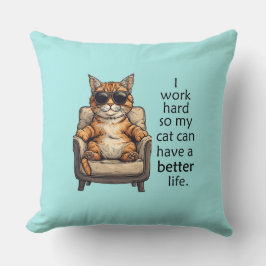 Cat Chef - Funny Cat Theme Dekorativ kudde