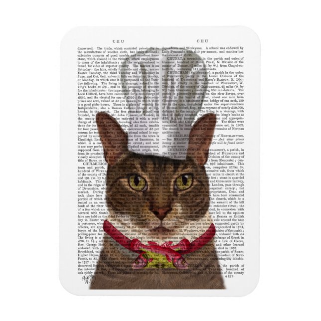 Cat Chef Magnet (Vertikal)