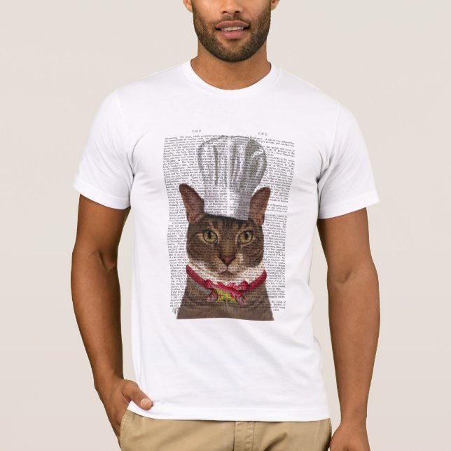 Cat Chef T Shirt (Framsida)
